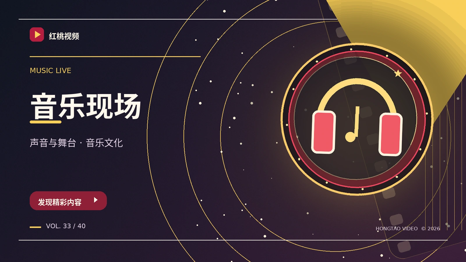 音乐现场的声音与光